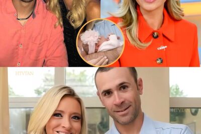 Inside Kayleigh McEnany’s Secret Family Drama: Why This Baby Announcement Has Washington Whispering & What It Reveals About Her Controversial Comeback Plans! 👶💥  The nursery walls in the McEnany-Gilmartin household may be painted in soothing pastels, but behind the scenes, sources say this third baby’s arrival coincides with political tremors shaking Washington’s elite circles. While the former White House press secretary’s Instagram bathed her newborn in soft-filtered glow, insiders note the carefully timed reveal came just 72 hours after a mysterious closed-door meeting with top GOP strategists – fueling speculation about whether this “family first” narrative masks a calculated career resurrection.  Rumors swirl about why McEnany broke tradition by immediately releasing the baby’s full name and photos (unlike her previous children), with some suggesting it’s a strategic distraction from brewing controversy over her alleged involvement in a high-stakes media venture. Even more intriguing? The child’s middle name reportedly pays subtle tribute to a controversial political figure, a detail that’s set D.C. tongues wagging about hidden messages.  What really prompted this unusually public baby reveal? Which powerful figures are quietly celebrating this birth? And could this cherubic newborn unwittingly become the centerpiece of McEnany’s next act?  The full story behind those adorable photos might surprise you… Don’t miss what they’re not telling you! 👀✨ Peek behind the curtain here!