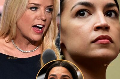 “THIS ISN’T A LAWSUIT, IT’S POLITICAL NAPALM.” – PAM BONDI DROPS $80M BOMBSHELL ON AOC—BUT WHAT SET OFF THAT LIVE TV MELTDOWN? 😱 WAS IT A POLITICAL HIT JOB OR PERSONAL VENDETTA? THE UNSEEN FOOTAGE THAT CHANGES EVERYTHING!  The lawsuit papers had barely been filed when all hell broke loose on Capitol Hill. Pam Bondi’s $80 million legal strike against AOC wasn’t just another political spat—it was a calculated detonation that triggered one of the most explosive live TV moments in recent memory. But what exactly did Bondi uncover that made AOC snap on camera? Insiders whisper about buried financial records, while others point to a years-old grudge dating back to their first fiery committee clash. The real question: Why $80 million? That specific number has DC forensic accountants working overtime. And why did Bondi choose this moment to strike, just as election season heats up? The unedited footage reveals AOC’s team scrambling off-camera in panic—what aren’t we seeing in the broadcast version?  This is one political earthquake with aftershocks that could reshape Washington. Click now to see the uncensored courtroom filing and raw footage before they get locked away! 💥⚖️👇