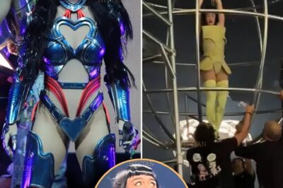 “ONE LOOSE BOLT AWAY FROM BECOMING A HEADLINE.” — KATTY PERRY COMMENT ABOUT CONCERT SAFETY. WAS THIS CONCERT MISHAP AN ACCIDENT—OR SOMETHING MORE SINISTER? 😱 THE CHILLING MOMENT HER METAL SPHERE NEARLY BECAME A DEATH TRAP MID-PERFORMANCE!  The crowd’s screams weren’t part of the show when Katy Perry’s suspended metal sphere malfunctioned during her performance—what should have been a spectacular entrance nearly became a tragic finale. Witnesses describe heart-stopping seconds as the pop star scrambled to maintain her grip while dangling dangerously high above the stage. But industry insiders are asking troubling questions: Why were safety checks reportedly rushed before the show? Who approved this risky staging? And why does this keep happening to touring artists lately? The terrifying incident—captured in viral fan footage—reveals Perry’s genuine panic as her signature prop betrayed her. Some crew members claim they’d voiced concerns about the equipment for weeks, while others whisper about dangerous cost-cutting measures.  See the never-before-aired angles of this near-disaster and discover what really went wrong backstage—click now before the footage mysteriously disappears! 🎤⚠️👇