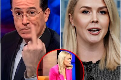 “LIVE TV AMBUSH BACKFIRES—‘You Wanted Airtime, Now You’ve Got a Legacy’—Stephen Colbert DESTROYS Karoline Leavitt with ONE Brutal Line!” “‘You Came to Bury Me? You Should’ve Brought a Shovel’—Stephen Colbert SHUTS DOWN Karoline Leavitt in the Most Savage Moment in TV History!” “Karoline Leavitt Tries to HUMILIATE Colbert—But His ONE Line Crushed Her Live on TV and Left America SPEECHLESS!” “What did Colbert say that left her humiliated nationwide — and why is no one from her side defending her now? What did Colbert say that shattered her so completely — and how did this become the most shocking live TV implosion of the decade?