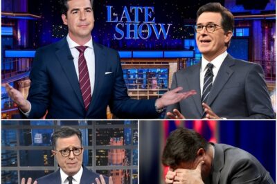 “SHOCKING NEWS: CBS CANCELS ‘THE LATE SHOW WITH STEPHEN COLBERT’ AFTER 30 YEARS—JESSE WATTERS BREAKS THE STORY!”