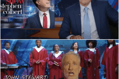 “‘WE F—ING TRY EVERY NIGHT.’ JOHN STEWART GETS REAL ABOUT WHAT LATE NIGHT IS SUPPOSED TO BE IN HEATED RANT AFTER STEPHEN COLBERT’S SHOW GOT CANCELED!”