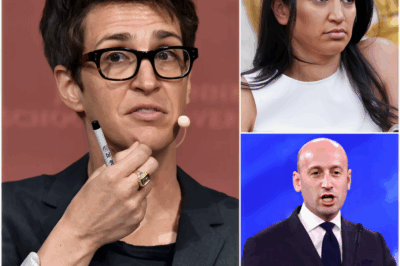 “‘RACHEL MADDOW UNLEASHES EXPLOSIVE TAKEDOWN OF STEPHEN MILLER LIVE—‘YOU WANT TO TALK MORALS?’ THE SHOCKING SCANDAL THAT LEFT HIM SPEECHLESS!”  In a jaw-dropping moment on live TV, Rachel Maddow confronted Stephen Miller with a blistering takedown that left him completely speechless. Maddow didn’t hold back, asking the tough questions no one dared to bring up, diving into the scandal surrounding Miller’s wife and exposing the hidden truths behind their controversy.  Miller’s stammering, flustered response only deepened the tension, and what followed was a shocking revelation that rocked the conversation. This unforgettable TV moment didn’t just reveal secrets—it exposed the raw truth on live air.  What went down in this explosive encounter? You won’t believe the shocking details that were uncovered—stay tuned for the full story!