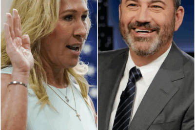 Jimmy Kimmel Roasts Marjorie Taylor Greene After Her Arrest Demand – The EPIC Showdown That Left Viewers Stunned!