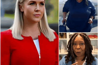 “What Did Karoline Leavitt Do That Sent Whoopi Scrambling to Escape? The Cold Move That Set The Lawsuit in Motion and Left Viewers STUNNED!”