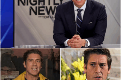 “TOM LLAMAS’ FIRST MONTH RATINGS ON NBC NIGHTLY NEWS SHOCK THE INDUSTRY—IS THIS THE END FOR DAVID MUIR?”