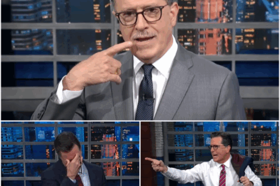 “‘IT’S ALL BECAUSE OF THE MOUTH’—CBS TO CANCEL LATE SHOW WITH STEPHEN COLBERT WITHOUT A WORD OF PROTEST, HOST SILENTLY LEAVES THE STUDIO!”