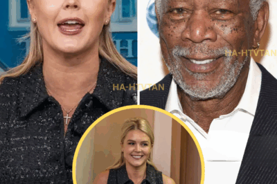 ‘LOOK ME IN THE EYE, KAROLINE.’ — MORGAN FREEMAN’S SHARP REBUKE LEAVES KAROLINE LEAVITT SPEECHLESS IN LIVE TV SHOWDOWN!