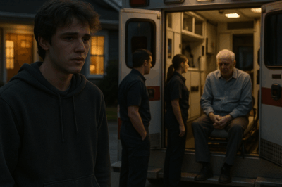 My Dad Said “Grandpa’s Not Coming. My Wife Doesn’t Want Him.” Then I Found The Ambulance…