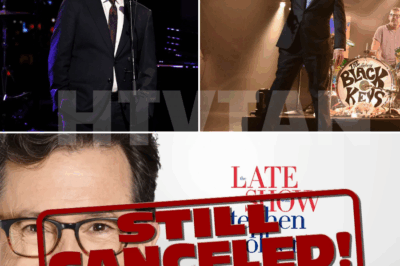 COLBERT’S MIC‑DROP SIGN‑OFF JUST LIT UP LATE‑NIGHT. Heading into summer hiatus, Stephen Colbert took a playful swing at CBS and joked, “Netflix, call me. I’m available in June. I’ll also entertain Amazon.” Was it just a bit—or a not‑so‑subtle shot at the network that hit pause on his show? Now the rumor mill’s in overdrive: is he teasing a jump, or just trolling everyone? Watch the moment that set late‑night buzzing 👇