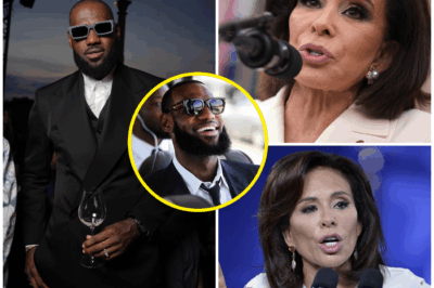 “SAY IT AGAIN—AND WATCH ME STAND.” LeBron James’ alleged on-air jab at Jeanine Pirro sparks gasps—her 17-word comeback freezes the panel and detonates the internet!   No shouting. No flinch. Just a racially charged line claimed in a viral clip—and Pirro’s ice-cold reply that turned the studio to stone.  What, exactly, did he say? Why did her measured 17 words hit like a hammer? Who cut the mics—and why did producers go into scramble mode?  Tap to watch the uncensored exchange (and what viewers say happened off-camera) before deciding for yourself: did she defuse the fire—or make it burn hotter than ever?