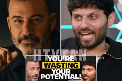 JIMMY KIMMEL REVEALS HOW “PURE DELUSION” AND A STRING OF FIRINGS SHAPED HIS CAREER, URGING FANS TO FACE FEAR HEAD-ON AND STOP LETTING SELF-DOUBT WASTE THEIR POTENTIAL  In a raw, funny, and unexpectedly vulnerable talk with Jay Shetty, the late-night host traced his winding path from radio prankster to TV mainstay — and shared why the biggest risk in life is never taking one at all.