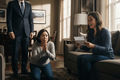 My parents gave my sister $10 million — and told me coldly, “Go earn your own money.” I was heartbroken… until my grandfather’s lawyer approached me with a sealed letter. The moment I read it, everything changed. And when my sister found out what it said… she dropped to her knees, begging for mercy.