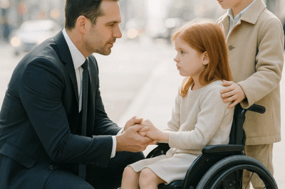 «Sir, I Can Make Your Daughter Walk Again» – Said the Beggar Boy! The Millionaire Turned and FROZE…