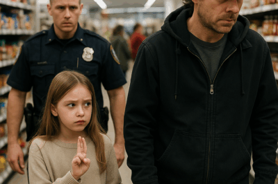 Little girl’s secret rescue signal in supermarket — cop saw it and immediately followed her – CH2