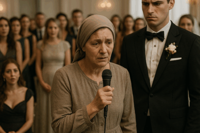 At the Wedding, the Son Publicly Insulted His Mother… But When She Took the Microphone, the Whole Hall Froze – CH2