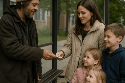Poor man gives bus ticket to mother and 3 children – The next morning, dozens of mysterious boxes appear in front of his house – CH2