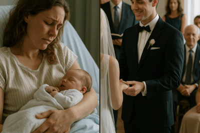 Our baby was born as he said “I do” to someone else