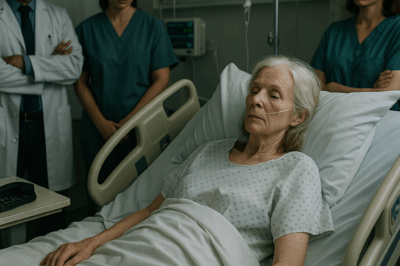 I was rushed to the hospital in critical condition. the doctors called my son, but he said, “i’m busy taking my wife to dinner, she doesn’t have much time anyway.” even after being told it could be serious. a week later, i walked out of the hospital and made a call to my bank. two hours later, he was at my door, looking shaken. but…CH2
