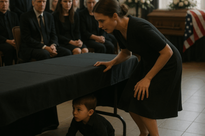 At My Father-in-Law’s Funeral, My 4-Year-Old Crawled Under the Table — What He Whispered Next Made My Blood Run Cold – CH2