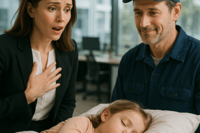CEO Fired Every Nanny Until Her Daughter Slept Peacefully Holding the Single Dad Janitor’s Keychain! CH2