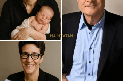 “I thought Rachel was fearless — until I saw her change a diaper.” — Lawrence O’Donnell’s voice softened as the studio erupted in laughter. Just moments earlier, the MSNBC host known for his razor-sharp political takedowns had been cradling Rachel Maddow’s newborn in his arms — and no one saw what came next.