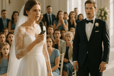 SHE HEARD HIS BETRAYAL MINUTES BEFORE THE WEDDING—AND HER REVENGE SHOCKED EVERYONE….