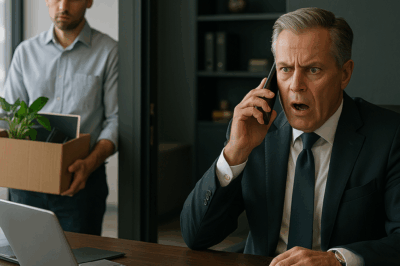 CEO’s Son Fired Me for Dozing Off at Work — His Father Had No Idea Until Called Me…