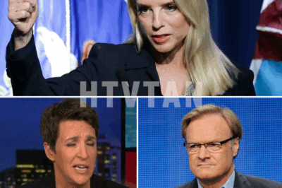 RACHEL MADDOW’S ONSCREEN CLASH WITH PAM BONDI ENDS IN STUNNING SILENCE AFTER HUMAN-CENTERED REBUKE GOES VIRAL  What began as a tense MSNBC debate over presidential fitness turned into a searing exchange on the human cost of policy, with Maddow’s closing words — paired with the image of struggling dock worker Carlos Vega — leaving Bondi speechless and sparking the #MaddowWins wave across social media.