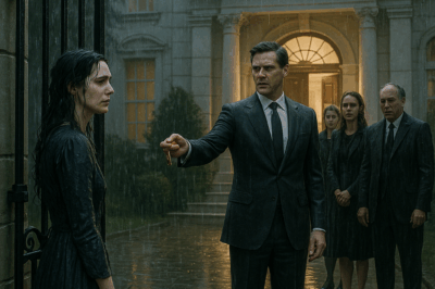 They Kicked Her Out into the Rain—Until Her Billionaire Husband Unlocked the Mansion’s Door… and Revealed She Was the Real Owner