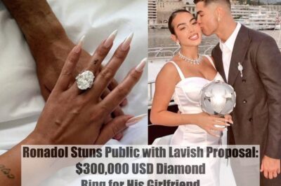 Ronadol Stuns Public with Lavish Proposal: $300,000 USD Diamond Ring for His Girlfriend