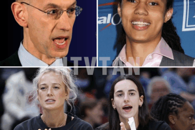 BRITTNEY GRINER HIT WITH LIFETIME BAN AFTER GAME-RIGGING ALLEGATIONS, LEAGUE ROCKED BY LEAKED AUDIO, LEGAL FIGHT, AND EXPLOSIVE RUMORS THAT COULD SHAKE WNBA TO ITS CORE  NBA Commissioner Adam Silver’s unprecedented decision follows months of investigation into alleged manipulation of matchups and officiating, with leaked recordings said to be the smoking gun — as Griner mounts a fierce legal counterattack and the league scrambles to contain a crisis that’s now threatening its credibility, sponsors, and very future.