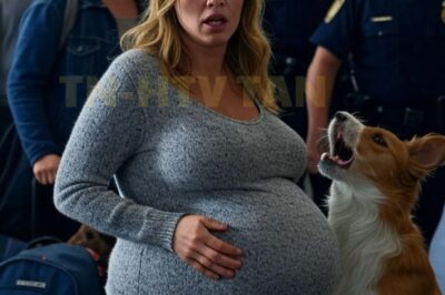 A dog barks desperately at a pregnant woman… But by the time the police discovered the truth, it was too late…😲😲