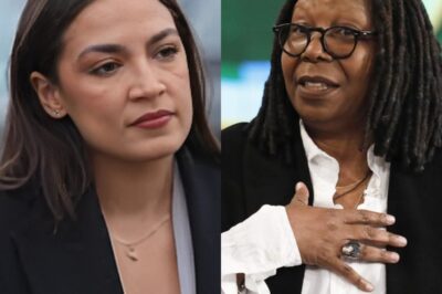 “SHUT UP” — AOC MOCKS WHOOPI LIVE ON TELEVISION… 7 SECONDS LATER, SHE WISHED SHE NEVER OPENED HER MOUTH
