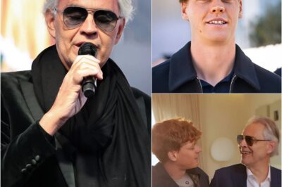 “He’s the kindest person I’ve ever met,” Andrea Bocelli, his voice shaking, opens up about Jannik Sinner, a kind-hearted 23-year-old who did something deeply touching during their collaboration on Bocelli’s new musical project.