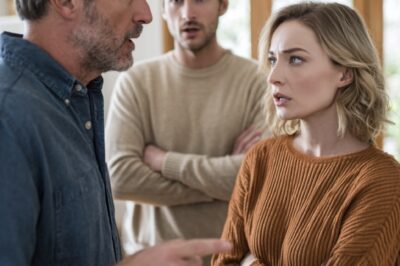 Victoria was cutting bread for breakfast when the doorbell rang. Artem lifted his head from the phone.