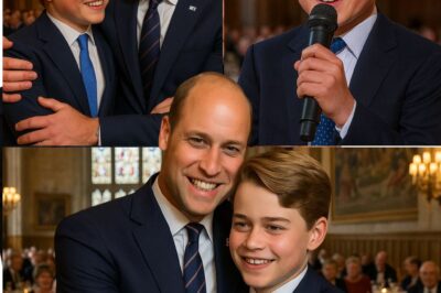 “He’s Singing for Papa.” Charlotte’s Whisper Echoed Through the Candlelit Garden of Windsor Castle, Where Golden Twilight Shimmered Beneath the Old Trees on June 21, 2025. It Was Prince William’s 43rd Birthday—But There Were No Trumpets, No Formal Toasts. Instead, Catherine Had Created a Private, Magical Evening Filled With Quiet Beauty and Meaning.