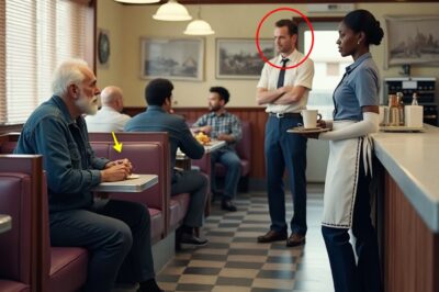 Undercover owner saw waitress with a broken hand in his diner—what he discovered left him stunned