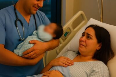 Assisting in his ex-girlfriend’s labor, the doctor went white as soon as the baby appeared.
