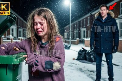 Single dad saw a little girl searching trash on Christmas eve_and the truth left him stunned