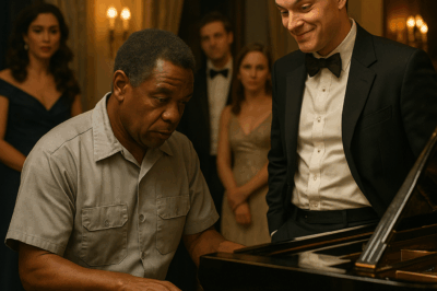 If You Can Play This Piano, I’ll Marry You! — Billionaire Mocked; Black Janitor Played Like a Genius