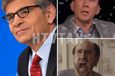NICOLAS CAGE PULLED OFF ‘GOOD MORNING AMERICA’ AFTER LIVE CLASH WITH GEORGE STEPHANOPOULOS — PROMO INTERVIEW ERUPTS AS HE RIPS OFF MIC, SLAMS “EXPLOITATION,” AND FORCES AN ABRUPT CUT TO COMMERCIAL IN A STUNNED STUDIO Backstage tension spilled on-air when questions swerved from his new film to old finances and persona; producers scrambled as replays were scrubbed, the internet split into camps, and a bigger fight loomed: accountability journalism or ambush theater?