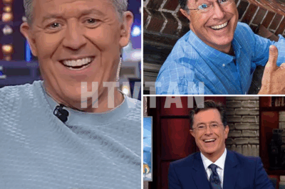 CBS PULLS THE PLUG ON COLBERT IN SILENCE AS GUTFELD SURGES: THE LATE-NIGHT CROWN SLIPS, THE KING EXITS WITHOUT A FAREWELL, AND TV’S NEW REBELLION TAKES THE THRONE  A quiet press release, a dimmed Studio 50, and a cable upstart’s bar-fight comedy—did CBS misread the moment, or has late night simply split into tribes no network can reunite?