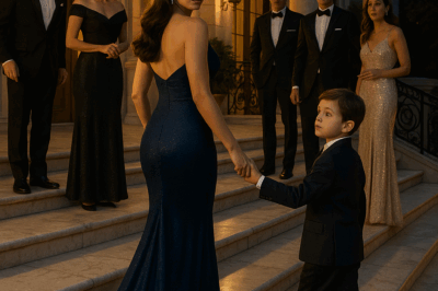 Single Mom Walked Into the Mansion Holding Her Son’s Hand — And Silenced the Entire Room