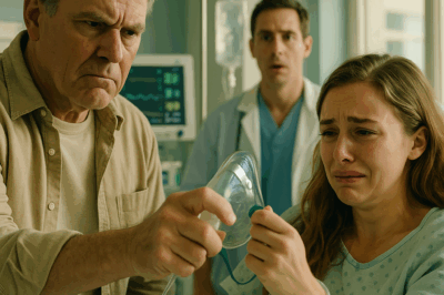 At the Hospital, When I Needed Surgery, Dad Took My Oxygen Mask Off —Save It for Someone Who Matters. CH2