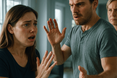 My husband hit me after his mother spoke, but what he saw next shattered him completely… CH2