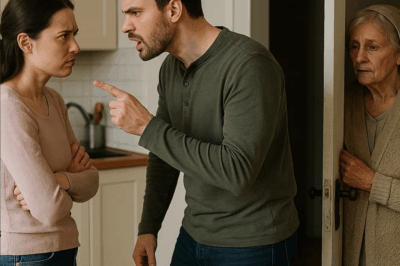 “Don’t you dare humiliate her!” — the mother-in-law stood between us for the first time in her life.