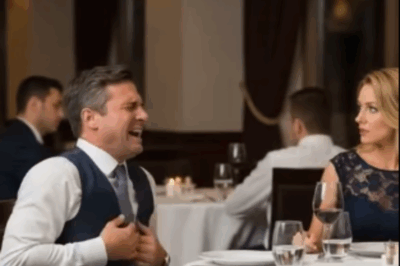 At our anniversary celebration, a woman I’d never met told me not to drink my wine — my quiet reaction left everyone at the table frozen.