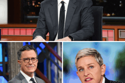 “Stephen Colbert CONFIRMS He’s Leaving The U.S. After Being Fired — ‘I Understand Why Rosie O’Donnell and Ellen Left, And Now I’m Doing The Same.’”  After being fired from The Late Show, Stephen Colbert has confirmed he’s leaving the United States. Reflecting on the exits of Rosie O’Donnell and Ellen DeGeneres, Colbert said, “I understand why they left, and now I’m doing the same.” His dramatic decision shakes the entertainment world and raises questions about the pressures of fame and the media landscape.