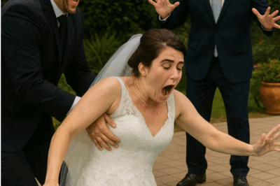 At our wedding, my husband pushed me into a fountain with cold water and burst out laughing: I couldn’t take it and did this…